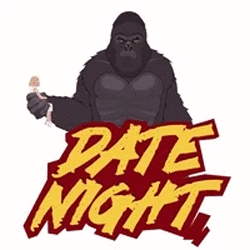 Gif animé King Kong femme